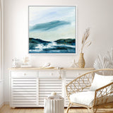 Rain Coming (Square) Canvas Print