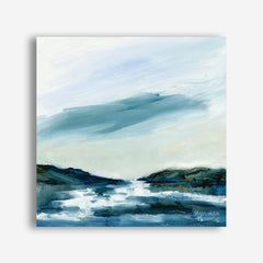 Rain Coming (Square) Canvas Print