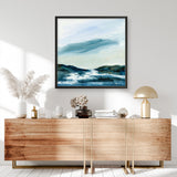 Rain Coming (Square) Art Print