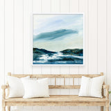 Rain Coming (Square) Art Print