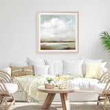 Southern Ocean Breeze (Square) Art Print