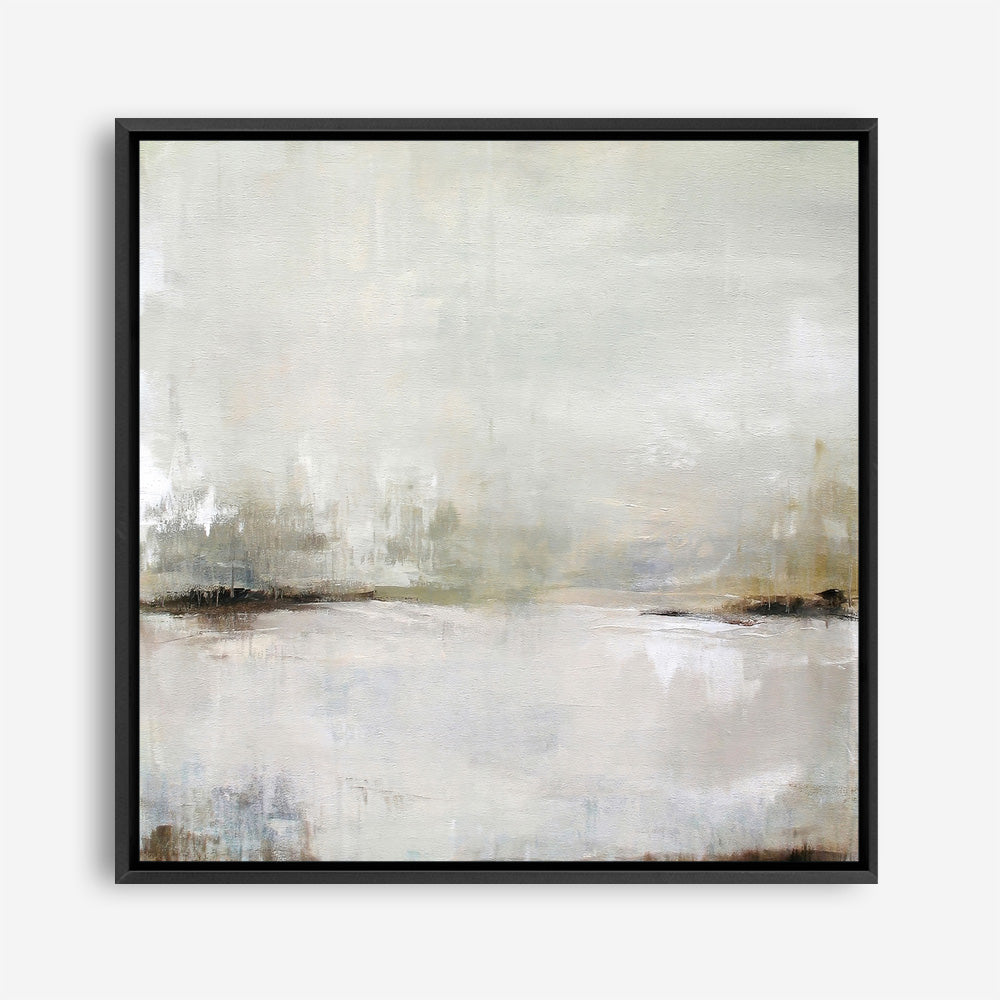 View From The Rhine (Square) Canvas Print