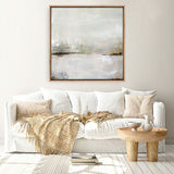 View From The Rhine (Square) Canvas Print