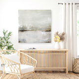 View From The Rhine (Square) Canvas Print