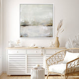 View From The Rhine (Square) Canvas Print