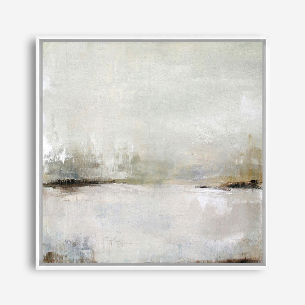 View From The Rhine (Square) Canvas Print