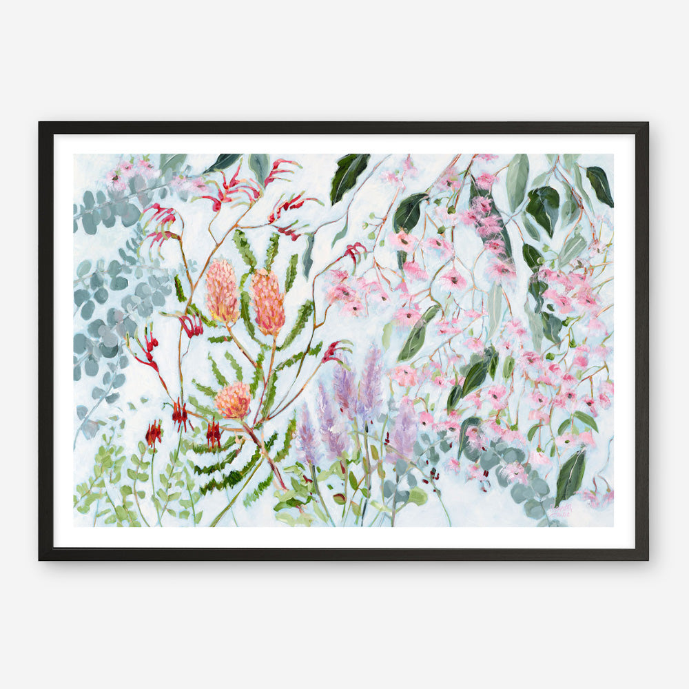 Banksias in Bloom Art Print