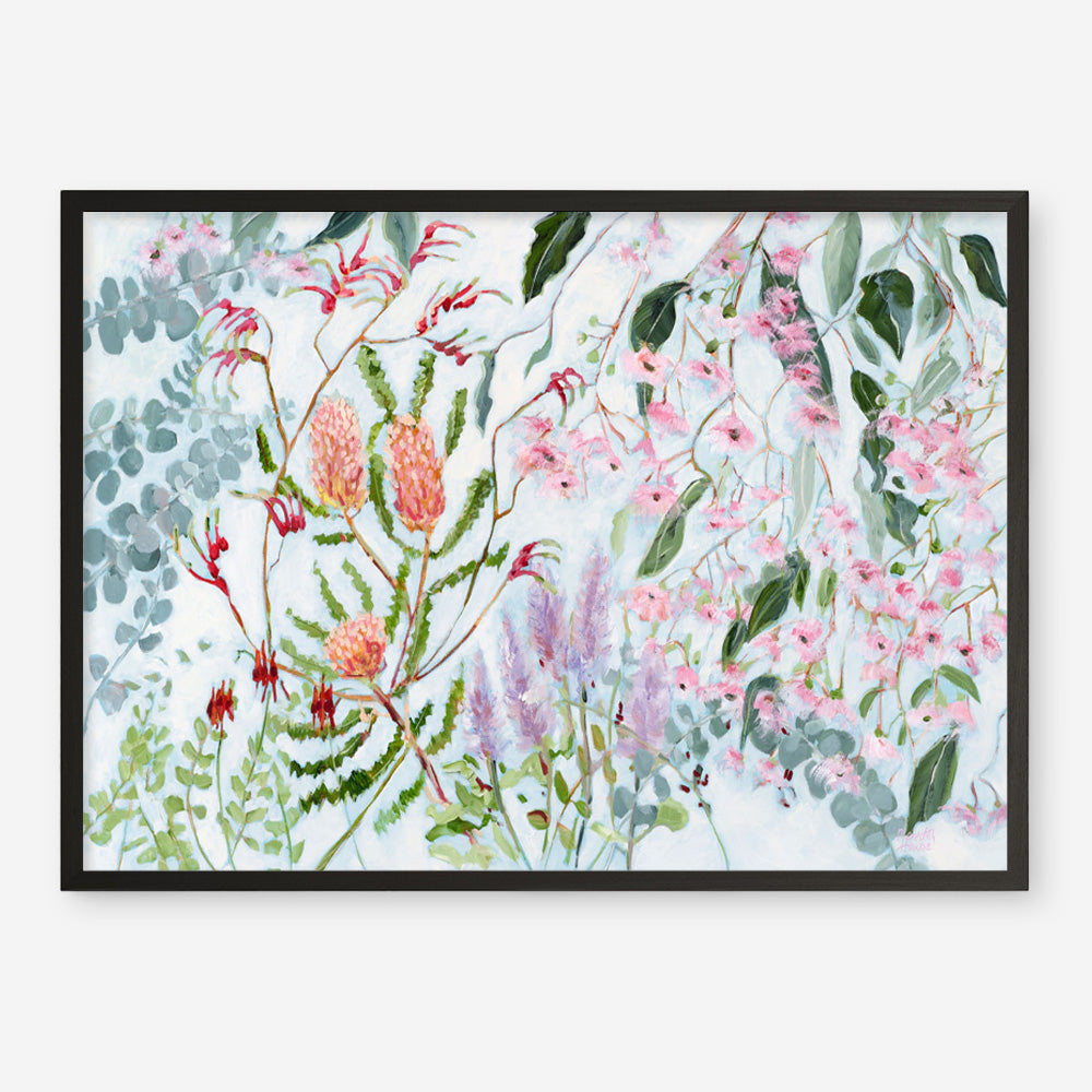 Banksias in Bloom Art Print