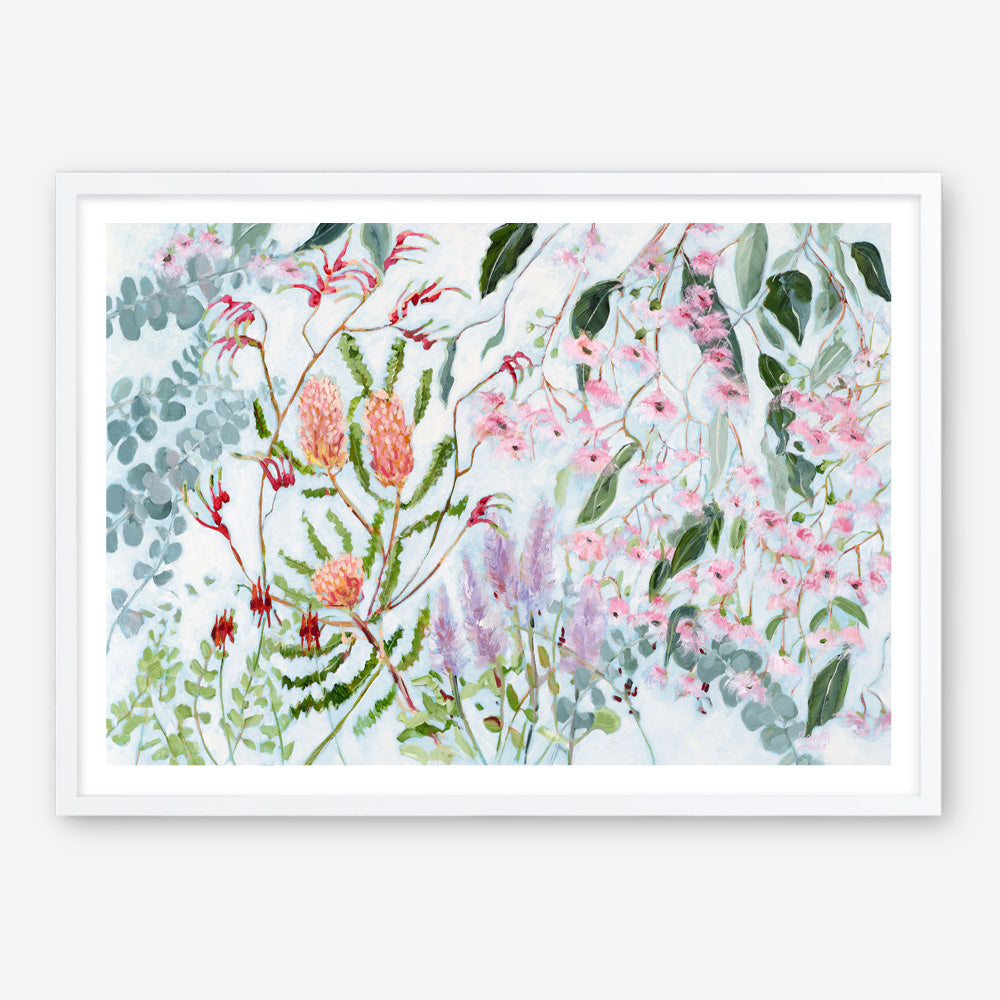 Banksias in Bloom Art Print