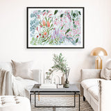 Banksias in Bloom Art Print