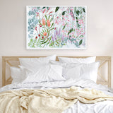 Banksias in Bloom Art Print