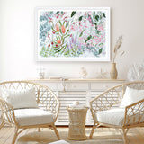 Banksias in Bloom Art Print