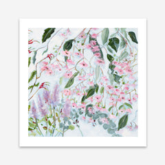 Gum Tree Blossom (Square) Art Print