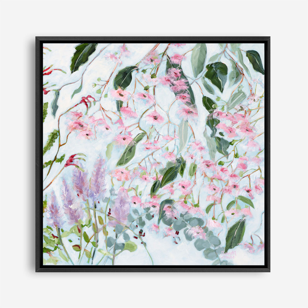 Gum Tree Blossom (Square) Canvas Print