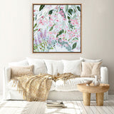 Gum Tree Blossom (Square) Canvas Print