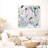 Gum Tree Blossom (Square) Canvas Print