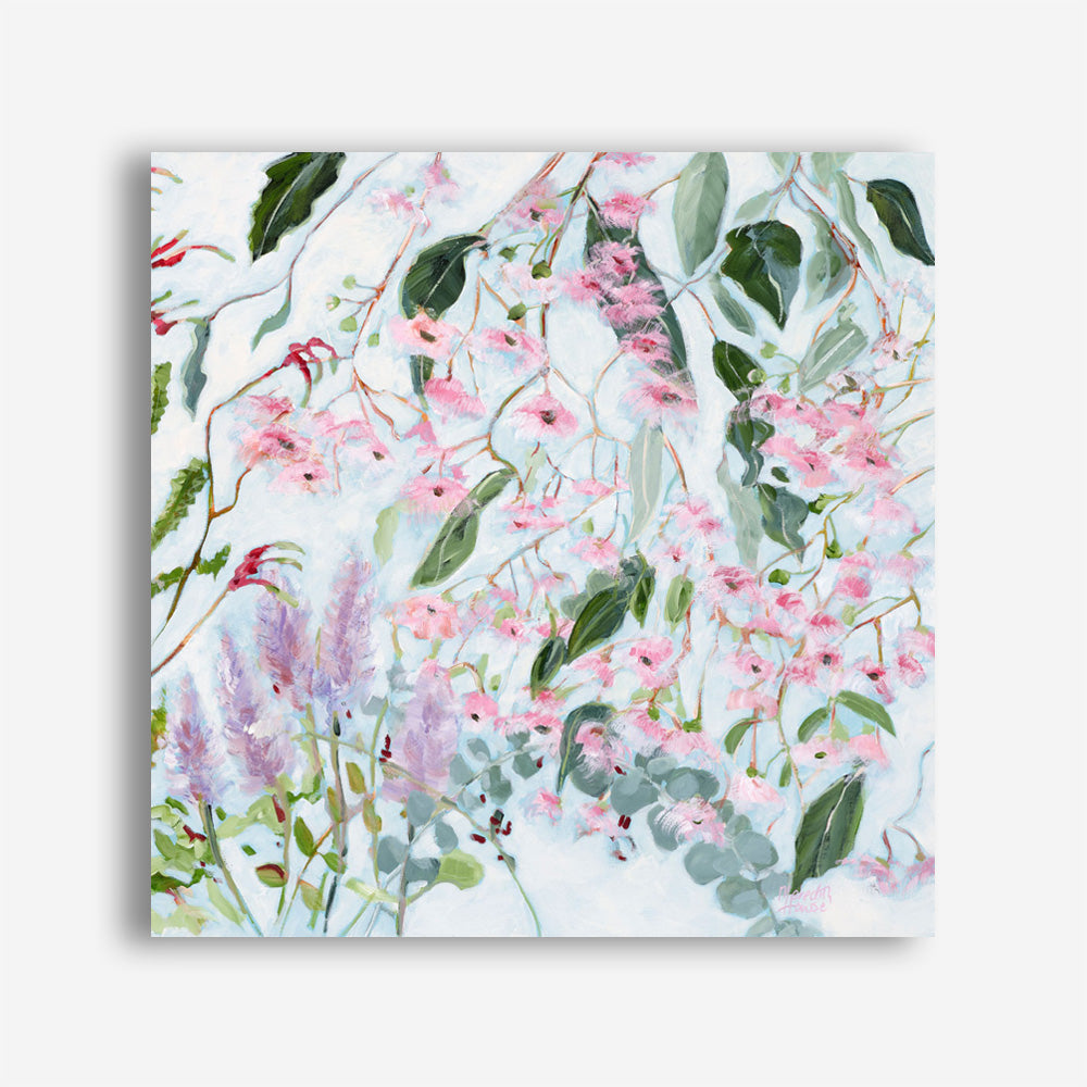 Gum Tree Blossom (Square) Canvas Print