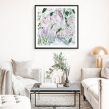 Gum Tree Blossom (Square) Art Print