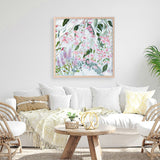 Gum Tree Blossom (Square) Art Print