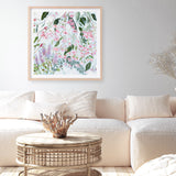 Gum Tree Blossom (Square) Art Print