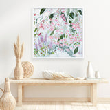 Gum Tree Blossom (Square) Art Print