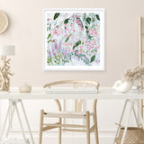 Gum Tree Blossom (Square) Art Print