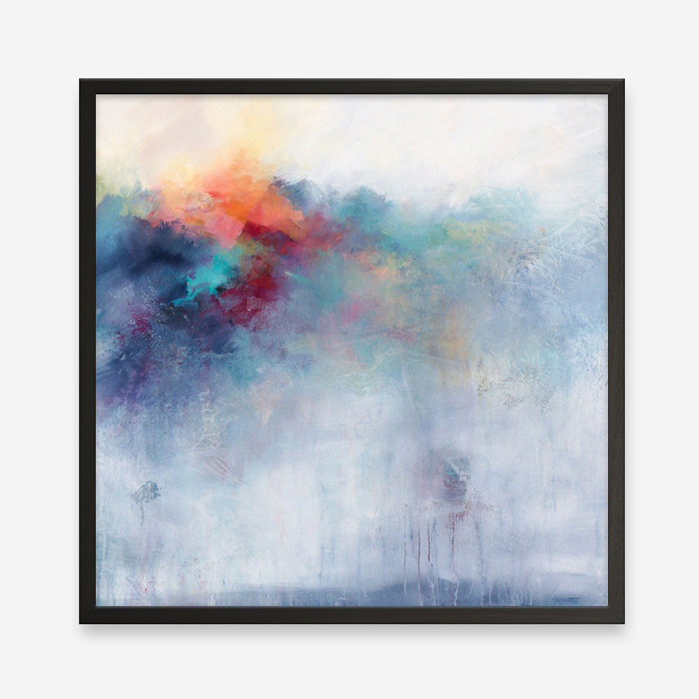 Colorful Cascade (Square) Art Print