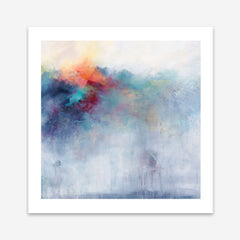 Colorful Cascade (Square) Art Print