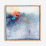 Colorful Cascade (Square) Canvas Print