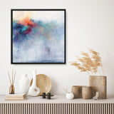 Colorful Cascade (Square) Canvas Print