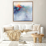 Colorful Cascade (Square) Canvas Print