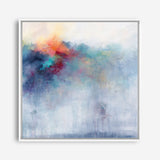 Colorful Cascade (Square) Canvas Print