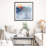 Colorful Cascade (Square) Art Print