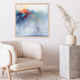 Colorful Cascade (Square) Art Print