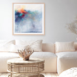 Colorful Cascade (Square) Art Print