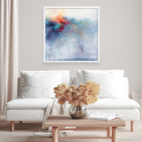 Colorful Cascade (Square) Art Print