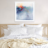 Colorful Cascade (Square) Art Print