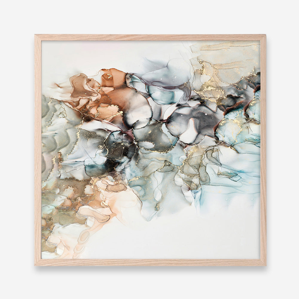 Abstract Flow II (Square) Art Print