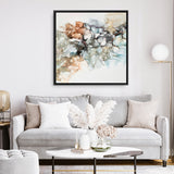 Abstract Flow II (Square) Canvas Print