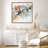 Abstract Flow II (Square) Canvas Print