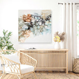 Abstract Flow II (Square) Canvas Print