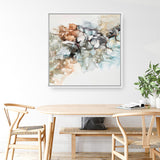 Abstract Flow II (Square) Canvas Print