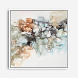 Abstract Flow II (Square) Canvas Print