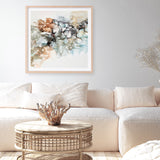 Abstract Flow II (Square) Art Print