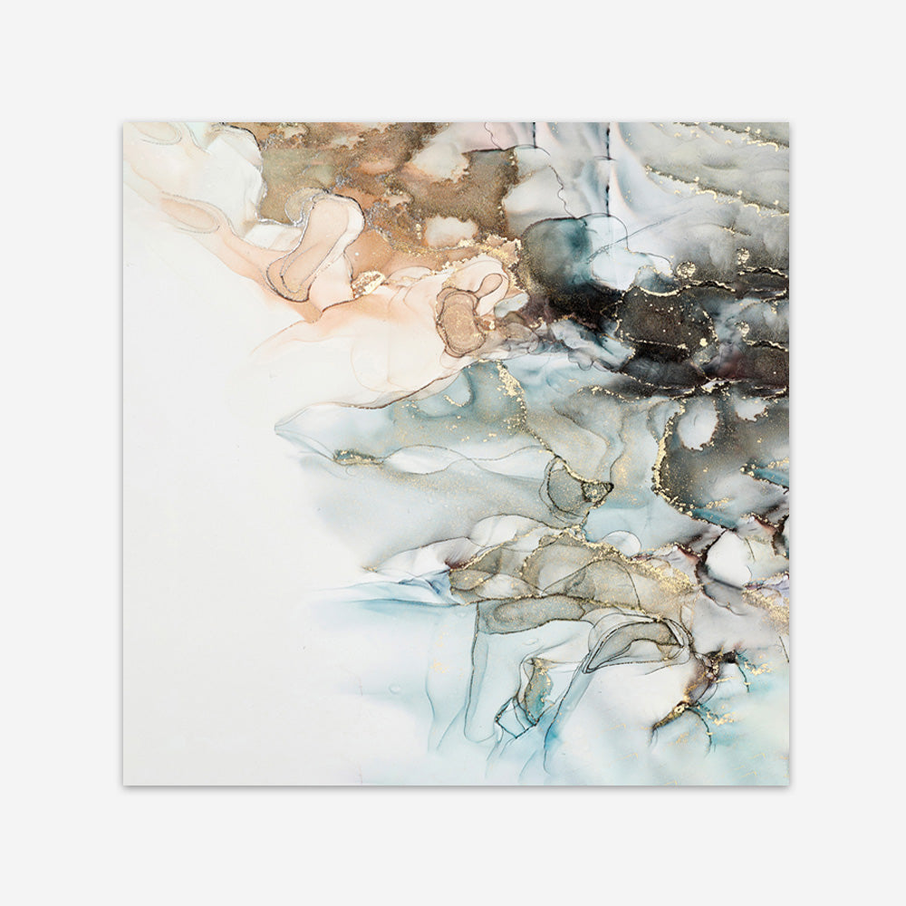 Abstract Flow Ill (Square) Art Print