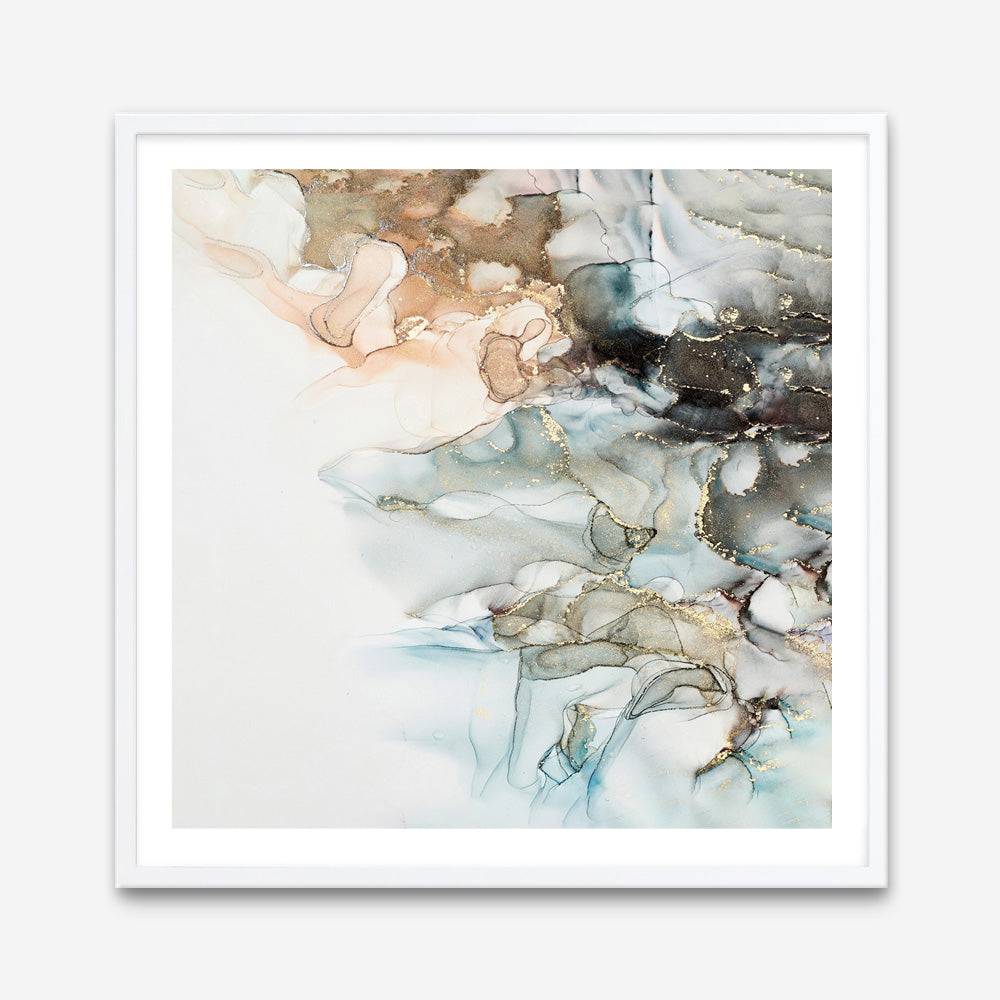 Abstract Flow Ill (Square) Art Print