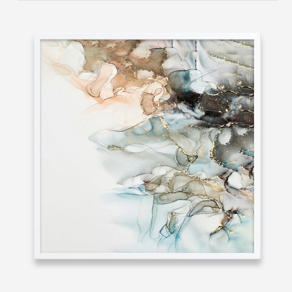 Abstract Flow Ill (Square) Art Print