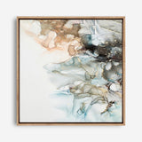 Abstract Flow Ill (Square) Canvas Print