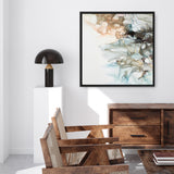 Abstract Flow Ill (Square) Canvas Print