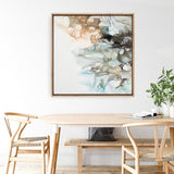 Abstract Flow Ill (Square) Canvas Print